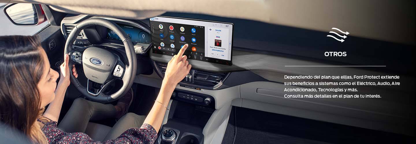 Garantía Ford: otros componentes cubiertos